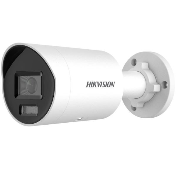 Camera de supraveghere IP Bullet 4MP Hikvision DS-2CD2046G2H-I(2.8MM), lentila fixa
