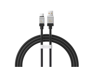 Cablu Baseus CoolPlay, USB 2.0/ USB-C, 2 m, Negru