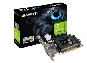 Placa video Gigabyte GeForce GT 710, 2GB GDDR3, PCI Express