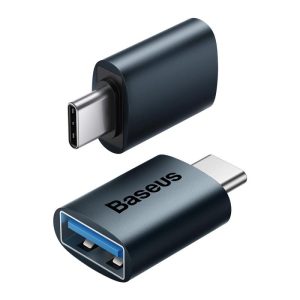 Adaptor Baseus Ingenuity Series Mini OTG, USB C/ USB A,