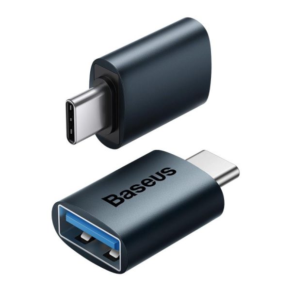 Adaptor Baseus Ingenuity Series Mini OTG, USB C/ USB A,