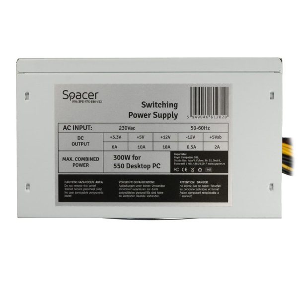 Sursa Spacer SPS-ATX-550-V12, 300W