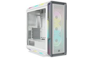 Carcasa CORSAIR iCUE 5000T RGB, Mid Tower, White