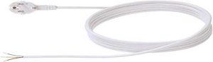 Cordon prelungitor H05VV-F 3G1, 3m, Alb