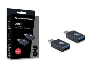 Adaptor OTG CONCEPTRONIC DONN03G, USB Type-C, Negru