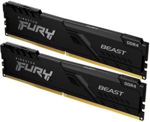 Memorie RAM Kingston FURY Beast, 2x8GB DDR4, 3200MHz, CL16