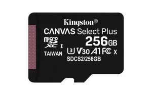 Card de Memorie MicroSDXC Kingston 250GB Canvas Select Plus Fara