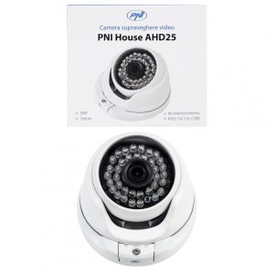 Camera supraveghere video PNI House AHD25 5MP, dome, lentila 3.6mm,