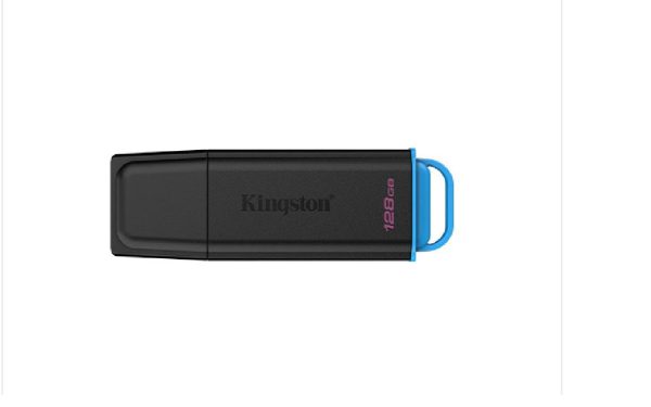 Memorie USB Kingston DataTraveler Exodia 128GB, USB 3.2, Negru