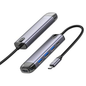 Hub USB MCDODO Multihub 5 in 1 USB-C, 5 porturi,