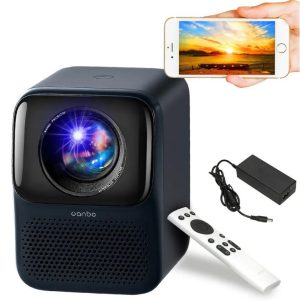 Wanbo T2M White Projector  Dark Blue