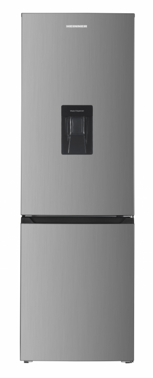 Combina frigorifica HEINNER HC-HM313XWDE++, 313 l, Clasa E, Dozator apa,