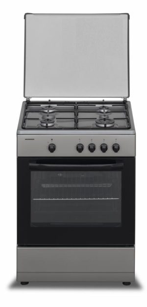 Aragaz gaz Heinner HFSC-SME60SL, 4 arzatoare, 60x55 cm, argintiu