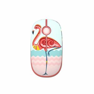 Mouse Optic Wireless TELLUR Flamingo, 16000 DPI, multicolor