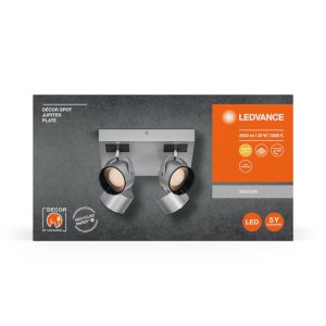 Spot LED cvadruplu ajustabil Ledvance DECOR JUPITER SQUARE, 22W, 2000