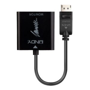 Adaptor Lindy LY-41068, DisplayPort 1.2 to HDMI 2.0 18G Active,