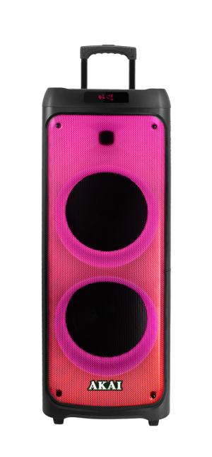 Boxa portabila Akai BT 100W LED