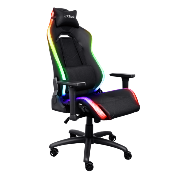 Scaun Gaming Trust GXT 719 Ruya, 150 kg, negru