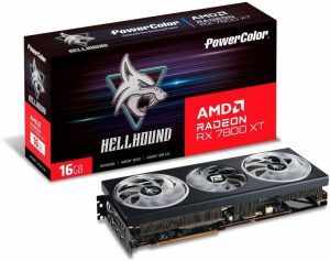 Placa video PowerColor Hellhound Radeon RX 7800 XT, 16GB GDDR6,