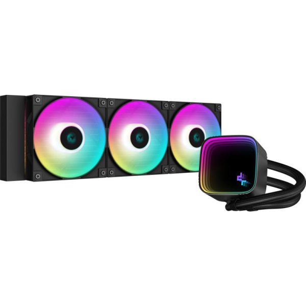 Cooler Procesor DEEPCOOL LS720 SE, Lichid, 12 cm, 3 ventilatoare,