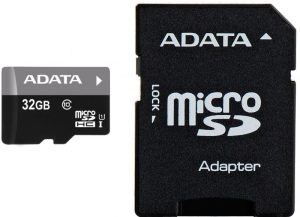 Card de Memorie MicroSDHC Adata 32Gb, Adaptor SD, Class 10