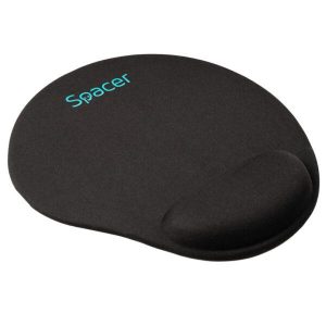Mousepad suport incheietura cu gel SPACER SPMP-PAD-GEL-BK, 240 x 220
