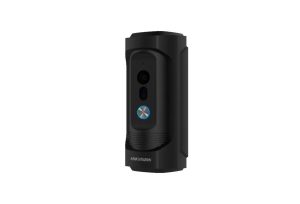Post exterior videointerfon anti vandal Hikvision DS-KB8113-IME1(B), camera video 2MP