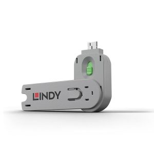 Cablu Lindy USB Type A Port Blocker Key, USB A/