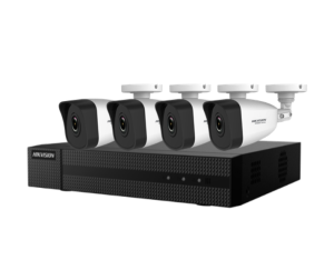 KIT IP 4x CAMERE BULLET 4MP IPC-B140H(2.8 mm) + 1x