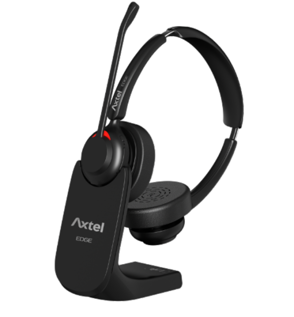 Casti Head-band Axtel Edge BT Stereo, Wireless, Noise Canceling, Negru
