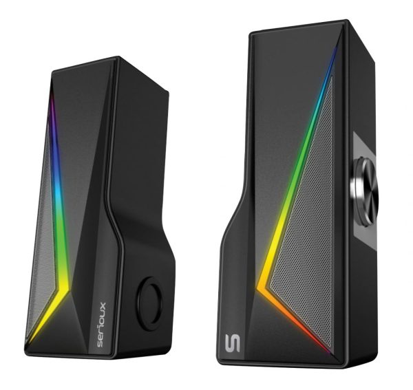 Boxe gaming 2.0 Blys RGB,  functie Dual Mode Bluetooth