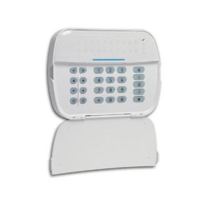 Tastatura LED cablata, DSC NEO-LED, 16 zone, 5 butoane cu