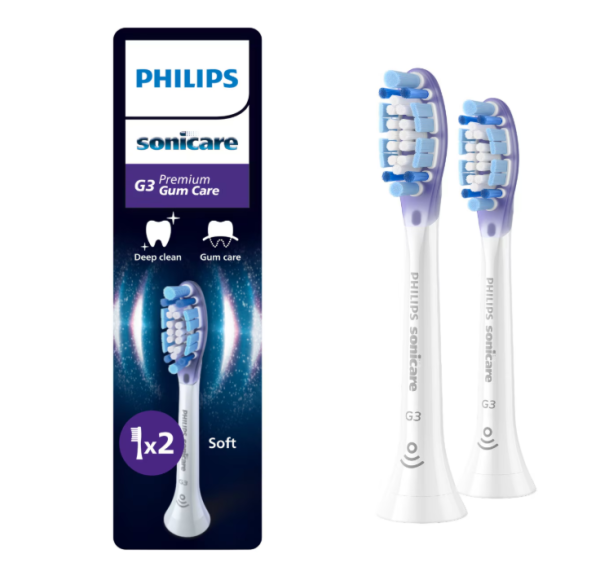 Rezerve PHILIPS Sonicare Gum Care HX9052/87, Pachet de 2 capete