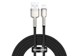 Cablu Baseus Cafule, Lightning/ USB A, 2 m, Negru