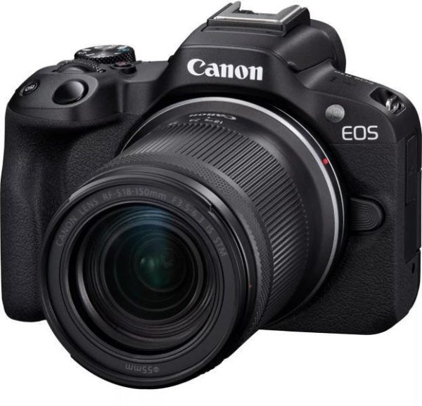 Aparat foto Canon Eos R50 BLACK KIT + Obiectiv RF-S