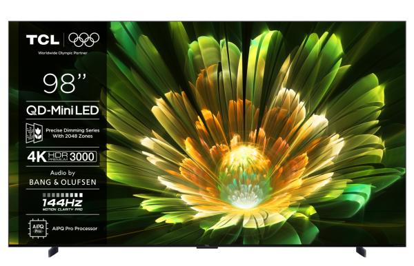 Televizor TCL QD-MiniLED 98Q7C, 248 cm, Smart Google TV, 4K