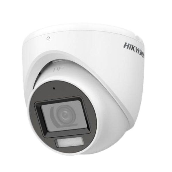 Camera Hikvision Turret Smart Hybrid Light ColorVu DS-2CE76D0T- LMFS(2.8MM);2MP; Senzor:2