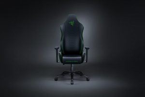 Scaun Gaming Razer Iskur X, peste 120 kg, Negru/Verde