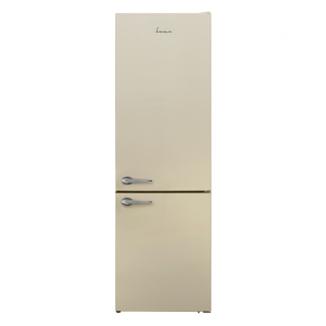 Combina frigorifica FRAM FC-VRL268BGE++, 268 l, Clasa E, Crem