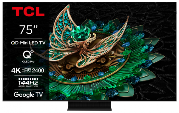 Televizor TCL MiniLed 75C765, 189 cm (75"), Smart TV, 4K,