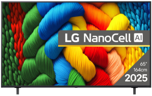 Televizor LG NanoCell 65NANO80A3B, 164 cm, Smart, 4K Ultra HD,