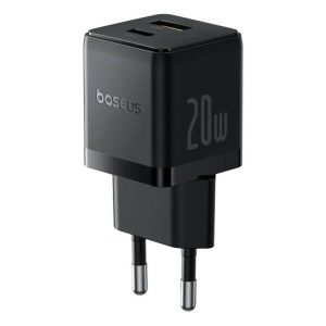 Incarcator retea Baseus Palm, 20W, 1 x USB, 1 x