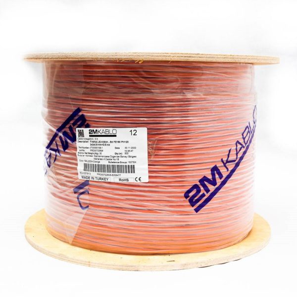 "Cablu incendiu JEH(St)H...Bd FE180 PH120 2x2x0.8 mm+0.8 ,  rezistenta