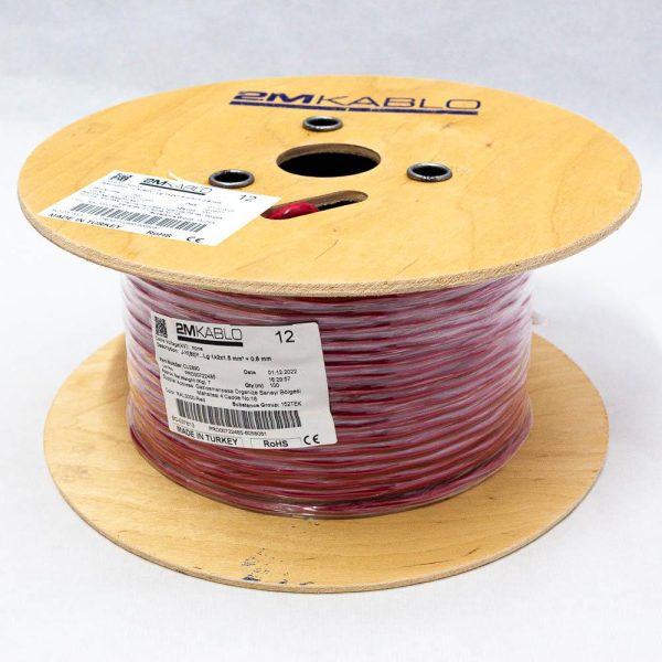 "Cablu incendiu JY(St)Y...Lg 1x2x1.5 mm² + 0.8 producator 2M Kablo,