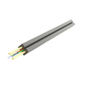 Cablu fibra optica 4 fibre flat drop SM, 100N, intarziere