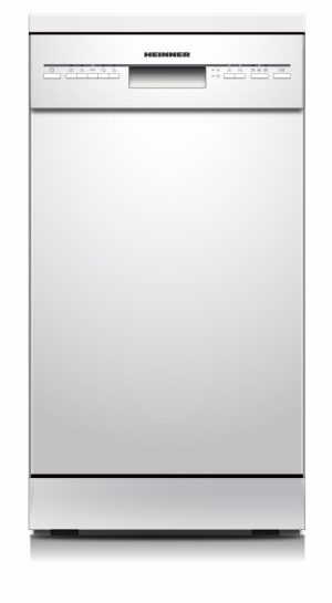 Masina de spalat vase HEINNER HDW-FSM45510WE++, 10 seturi, 5 programe,