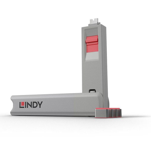 Cablu Lindy USB Type C Port Blocker Key, USB C/