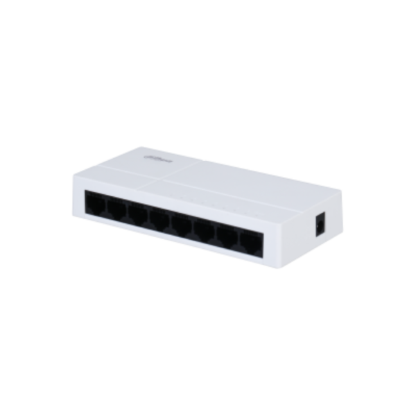 Switch Dahua 8 porturi Gigabit, PFS3008-8GT-L, Interfata: 8 x 10/100/1000, - Image 3