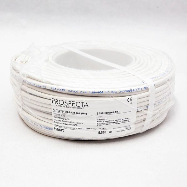 Cablu alarma 8 x 0.22 + 2 x 0.50 premium,