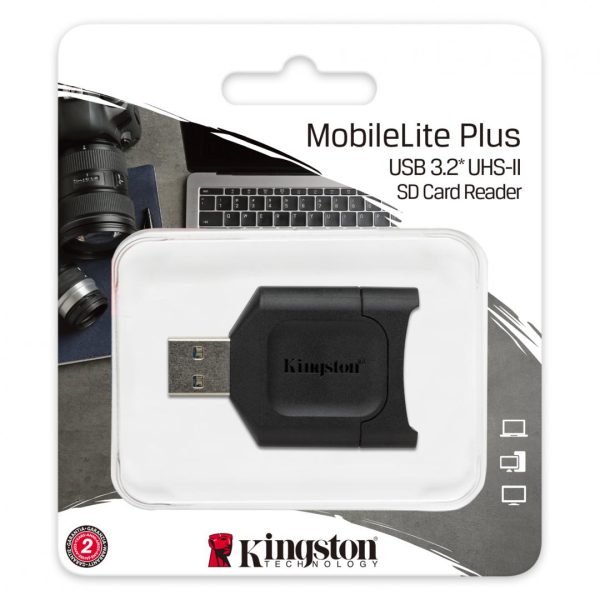 Card reader Kingston USB 3.2 Gen1 Connector: USB-A UHS-II ClassCompatible